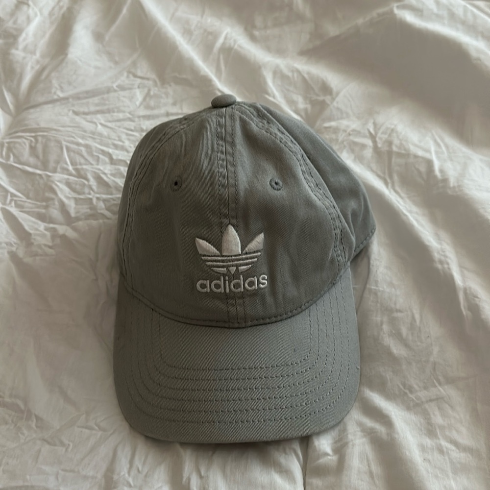 Grey Adidas hat